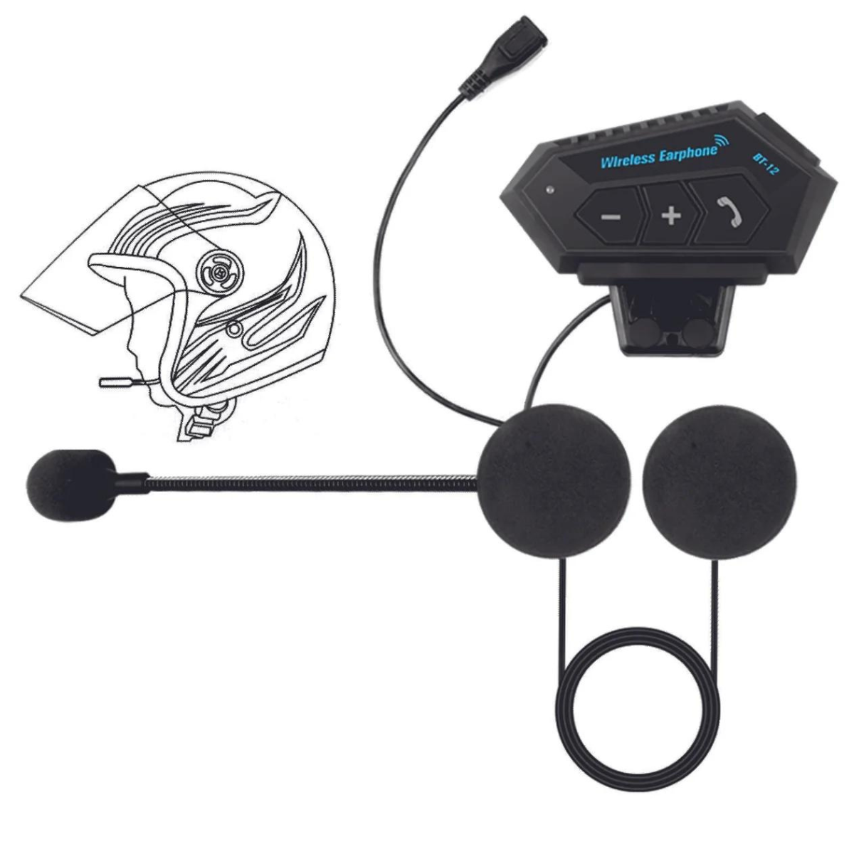 Gray helmet for bikers